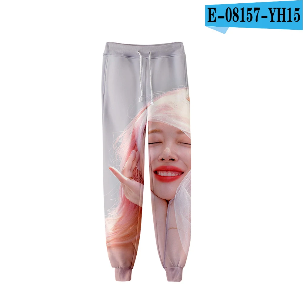 3D pants 3D Sulli популярные повседневные женские новые певицы луч брюки осень и зима 3D девушки брюки Мода Хип-Хоп пот брюки - Цвет: 3D pants