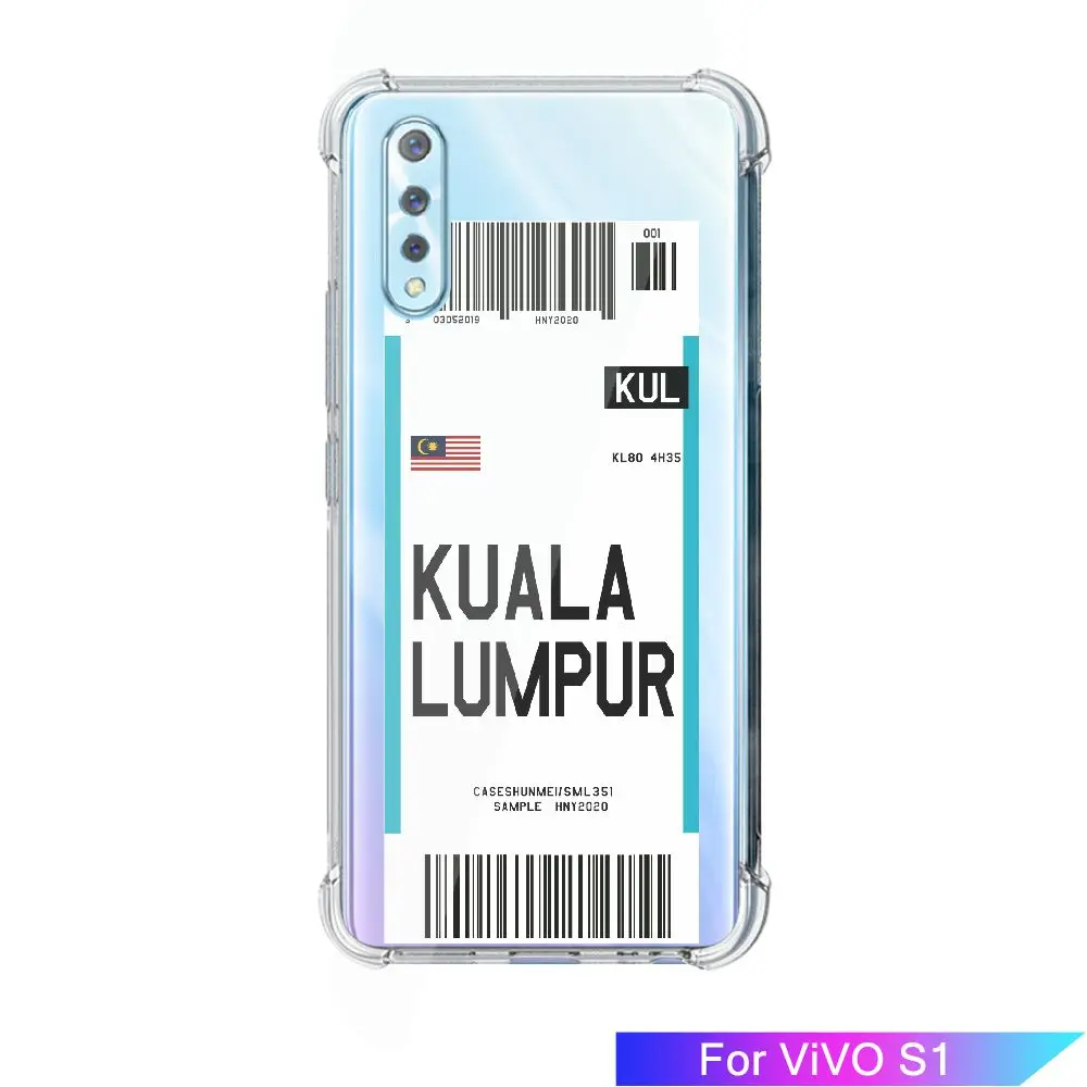 ADOTRY известная столица из стран Юго-Восточной Азии чехол phonecase для VIVO S1 Pro z1pro s1