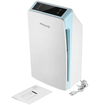 

PROME Air Purifier with True HEPA Filter Actived Carbon Layer Filter Odor Allergies Eliminator Air Cleaner for Home Office