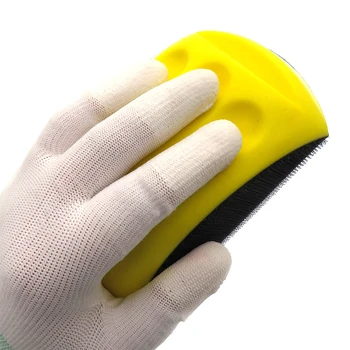 

2Pcs Car Cleaning Sponge Waxing Polish Wax Foam Sponge Applicator Pads Clean Washer Washing Tool Car Care Car Accessories