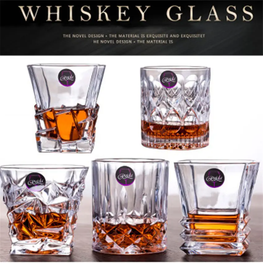 Luxury Crystal Whiskey Glass Whiskey Cup Bar Beer Water And Party Hotel