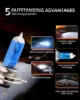 H7 H4 Auto Halogen Light Car Lamps Bulb Fog Lights 55W 3000K 4300K 6000K 12V Motercycle Car Halogen Bulb Ampoule Voiture 5