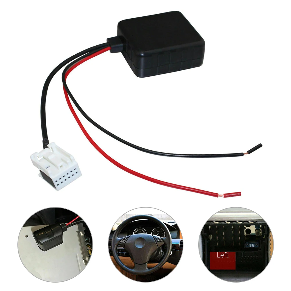 Bluetooth Радио стерео Aux приемник адаптер кабель для BMW E60 E61 E63 E64 E83|Кабели адаптеры и