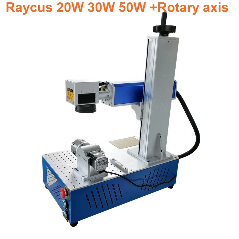 

Hot selling 20W 30W fiber laser marking Machine all in one marking machine mini stainless steel Metal rotary attached