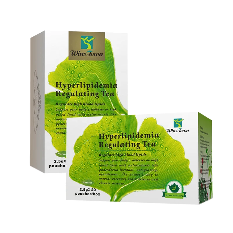 40 Pcs / 2 Pack Hyperlipidemia Regulating Healthy Care Diet Tea Detox Organic Natural Health | Красота и здоровье