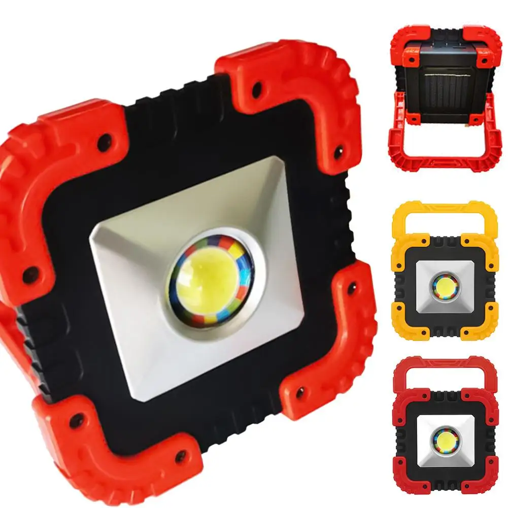 Outdoor Portable USB Rechargeable Camping Solar Power LED COB Work Light Lamp For Tent Lanterns Hiking | Спорт и развлечения