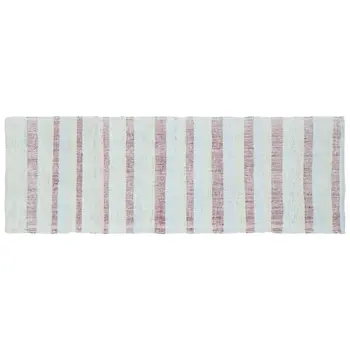 

Handmade Multicolor Vintage English Striped Rug Runner Rug 088x261 Cm-2'11''X8'7''