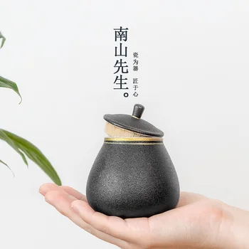

Container Tea Can Box Jar For Coffee Canister Set Tea Storage Tin Tea Bag Storage Box Voorraadbussen Keuken Green Tea BA6
