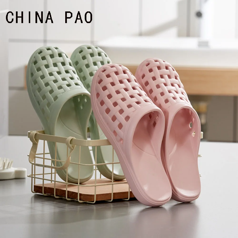 Sandalias y zapatillas de verano con agujeros para hombre y mujer, chanclas transpirables de plástico de fondo suave, a la moda, para el y el jardín - AliExpress