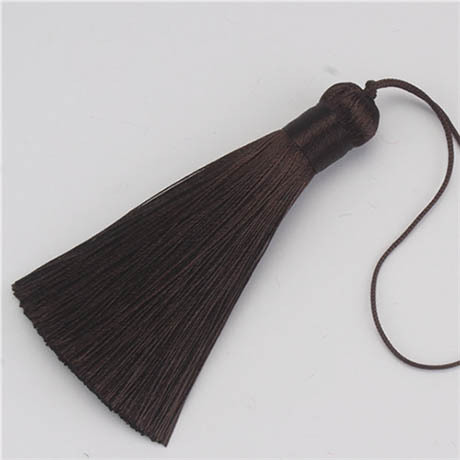 8cm Silk Tassel Pendant Accessories for Jewelry Making Satin Tassel Fringe Trim DIY Earrings Handmade Crafts Findings