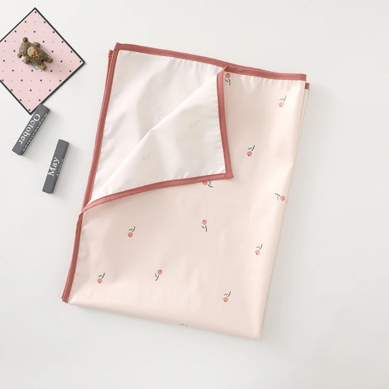 1pc Waterproof Baby Diaper Changing Pad Soft Washable Newborn Urine Pad Changing Liners for Crib Cradles Reusable Diaper