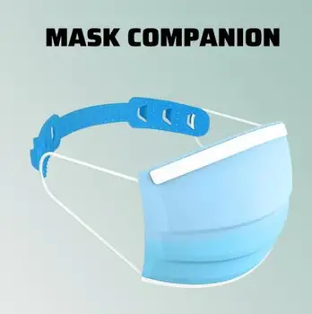 

Face Mask Assist Artifact Protective Mask Ear Protector Accessories Mouth Mask Companion Soft Silicone Bendable Portable