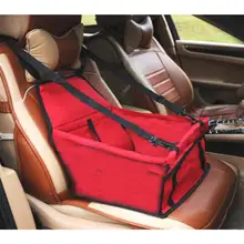 Автомобильная подушка для домашних животных, дышащая сетчатая подвесная сумка, передняя Водонепроницаемая накидка для сиденья, дорожная подушка для домашних животных