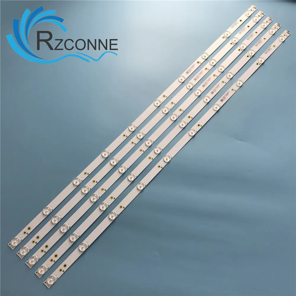Tira Retroiluminação Led Lâmpada para Bdm4350uc 10 43pft4131 43pfs5301 Gj2k15430-d510 Gj-2k16-430-d510-v4 01q58-a Bdm4350