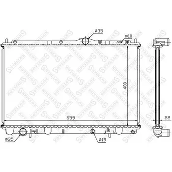 

Radiator cooling S40/V40 1.6-2.0 16V 95 STELLOX