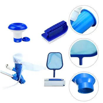 

4PCS/Set Maintenance Tool Leaves Net Cleaning Head for Fountain Pool Spa