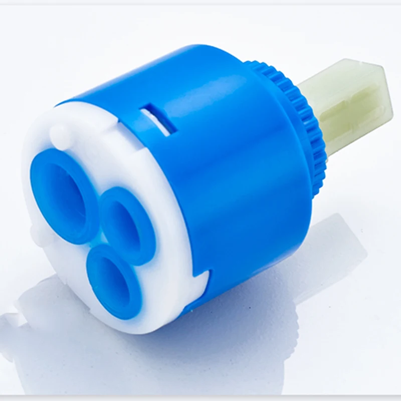 35mm 40mm Blue Bothroom/Basin/Kitchen Faucet Valve Ceramic Cartridge Valve Mixer Tap Repalce Accessories Faucet Replace Part Faucet Valve Faucet Cartridge