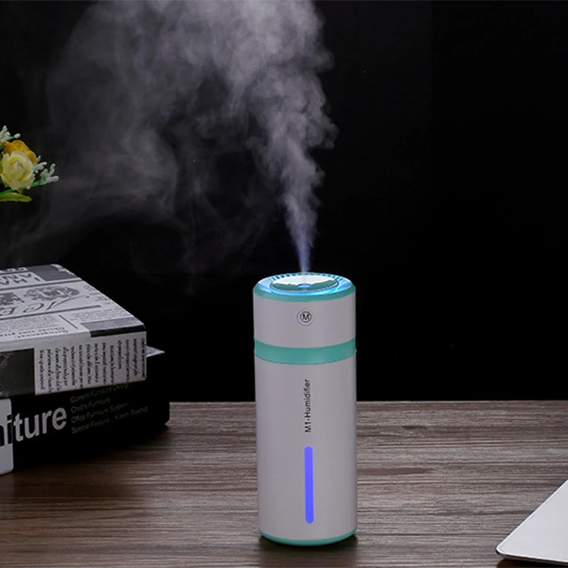 Usb Mini Humidifier Office Desktop Home Mute M1 Spray Car with Night Light