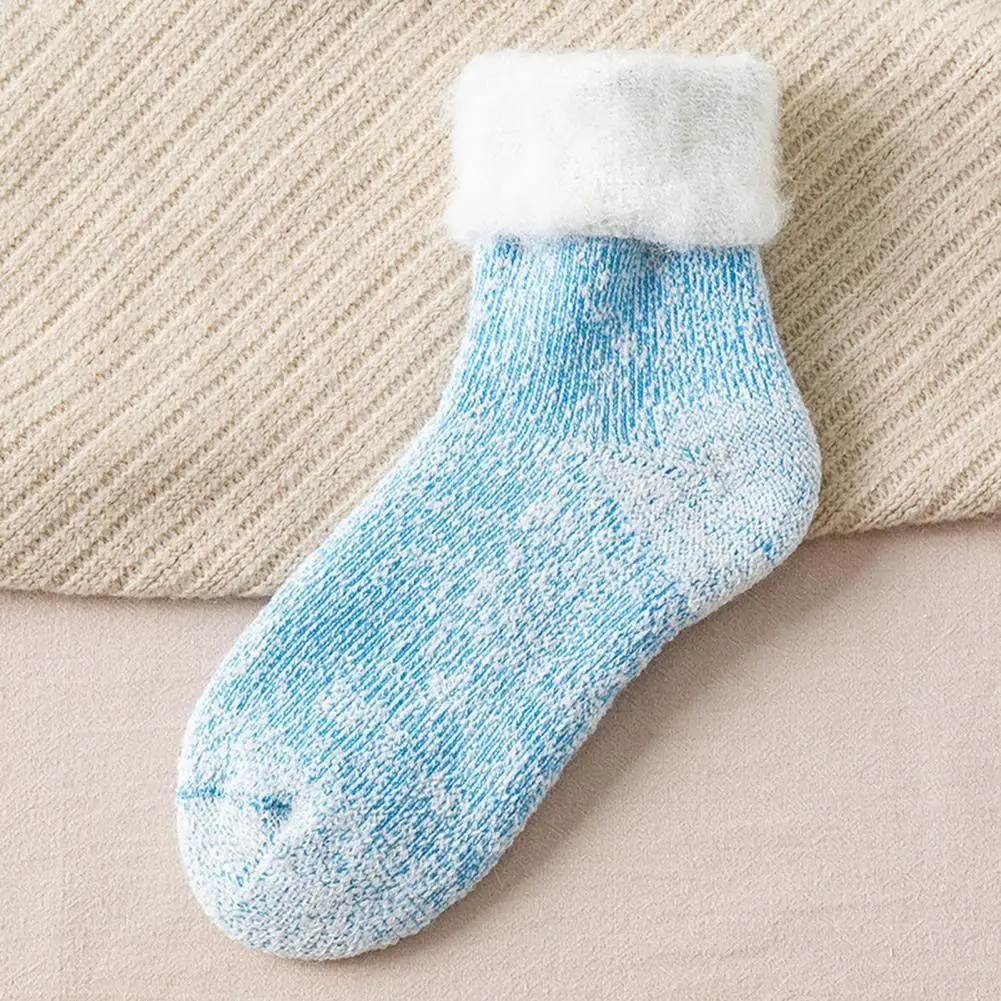 Bright-colored 1 Pair Convenient Practical Good Woven Winter Socks Portable Stockings Lightweight for Daily Wear | Красота и здоровье