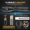 Brightest 8000 LM LED Flashlight Lantern Portable Torch T6/L2/V6 5 Switch Modes Zoomable Waterproof Flashlight use 18650 Battery ► Photo 3/6