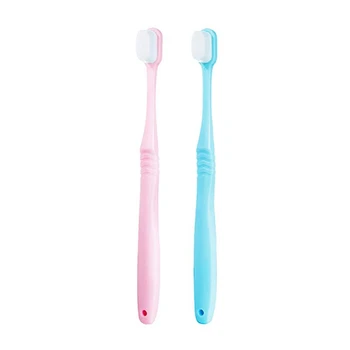 

Extra Soft Toothbrush with 20000 Soft Floss Bristle Good Cleaning Effect for Sensitive Teeth Oral Gum Recession, 2 Pack