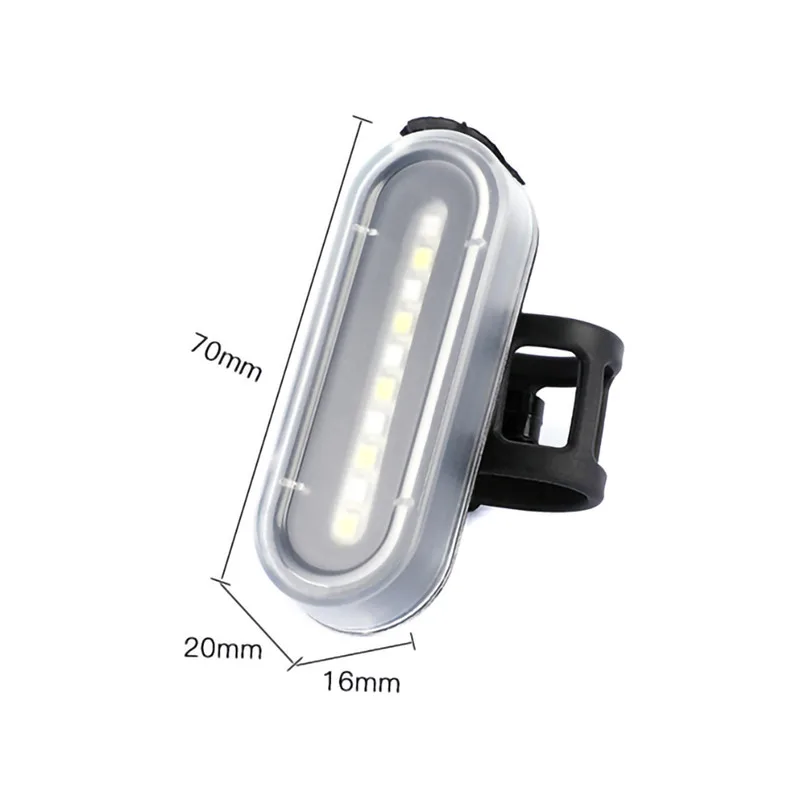 Excursion Sports Bike Light USB Led Bicycle Lamp Warning Lights For Night Riding Cycling Safety Equipment Bicycle Accessories