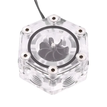 

Hex Flow Indicator Computer Water Cooled Water Flow Meter RGW Symphony Edition