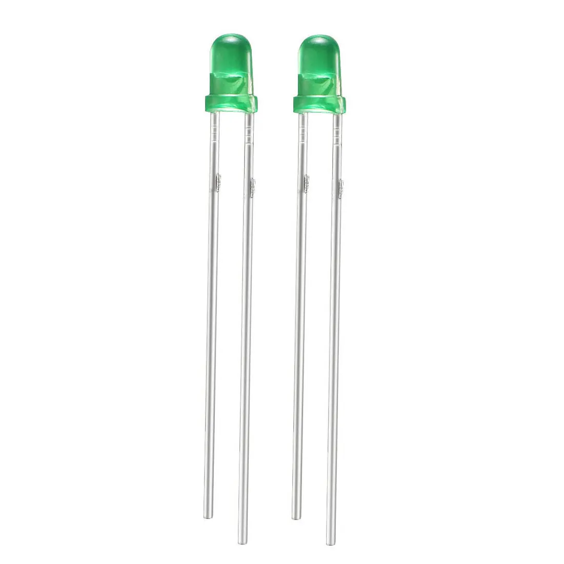 

uxcell LED Diode Lights Lens Diffused Round Lighting Bulb Lamp Yellow Green 100pcs