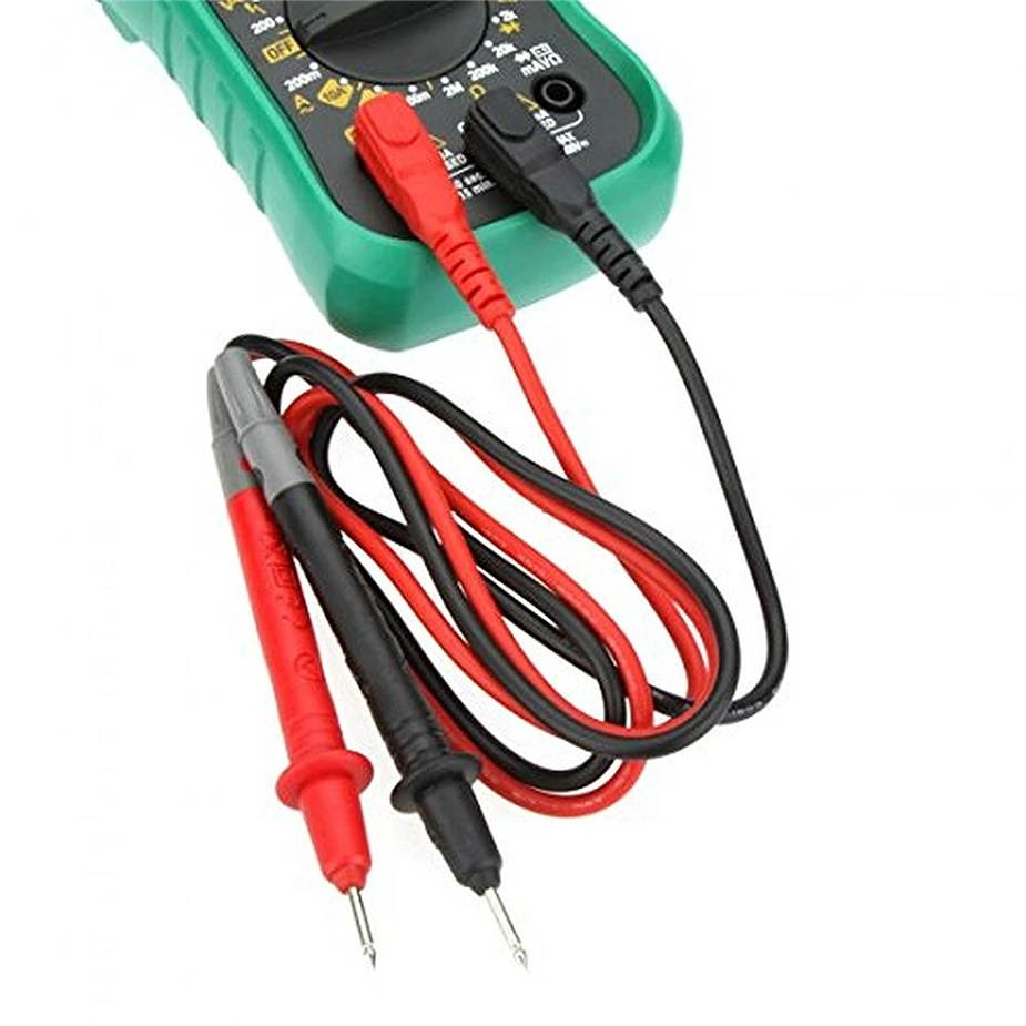 MASTECH MS8239B Цифровой мультиметр ЖК-дисплей Ручной портативный Вольтметр Амперметр Омметр w/тестер-Измеритель для аккумулятора