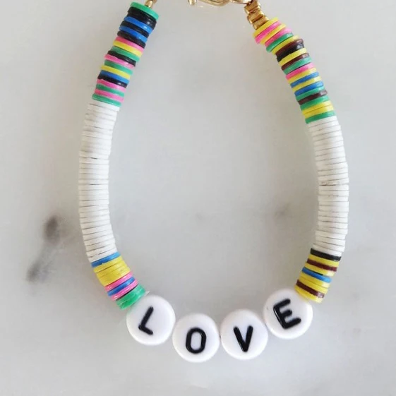 Boho alibaba AliExpress pulseras дома Monik полимерный этнический Серфер HEISHI бисер браслет на руку pulseira masculina - Окраска металла: bracelet