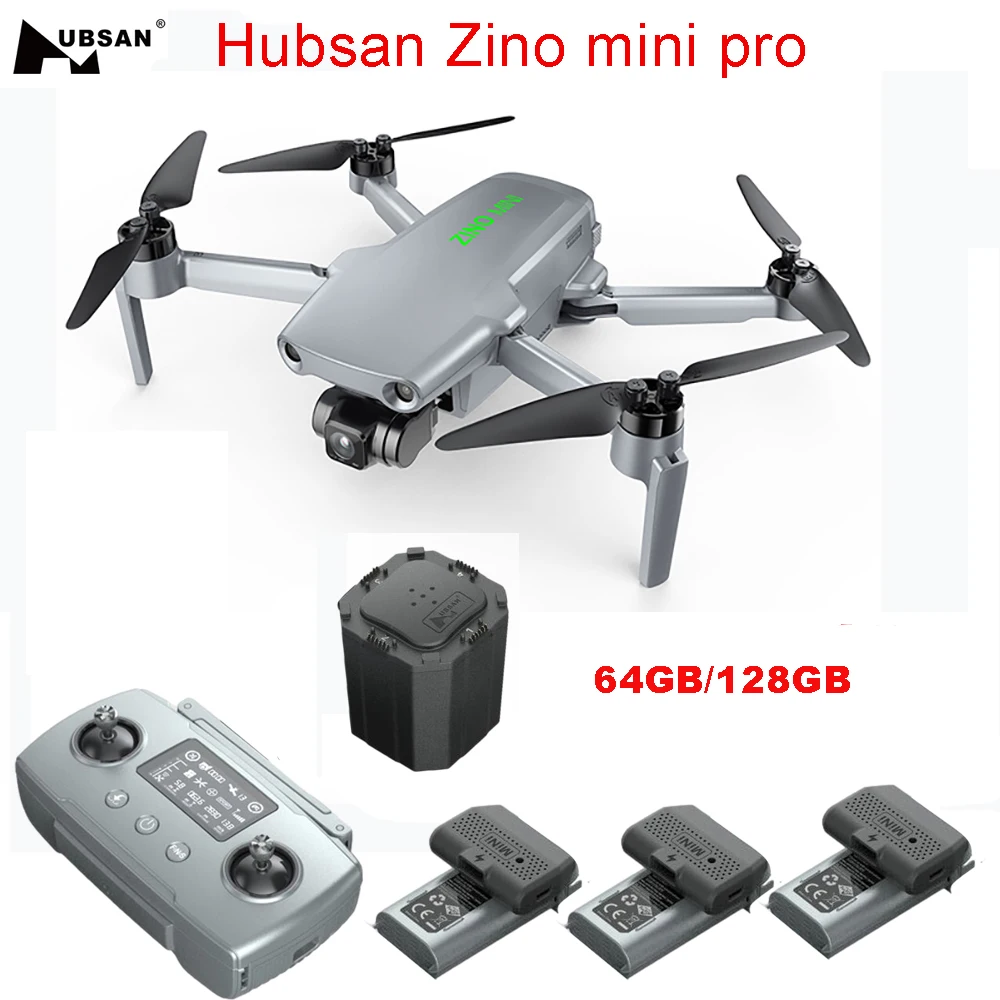 Предпродажа Hubsan ZINO Mini PRO 249g GPS 5G Wi-Fi 10 км с видом от первого лица разрешением 4K 30fps