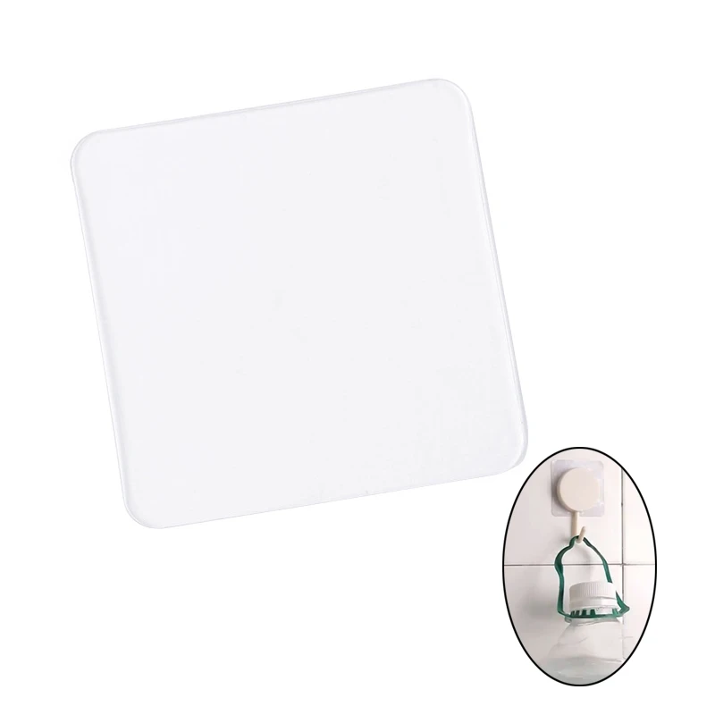 

20Pcs/Set Powerful Non-Mark Sticker Reusable Transparent Double Sided Bathroom Waterproof Tape Pendating Fixed Home Accessories