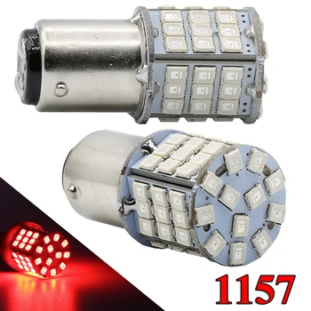 

2Pcs New 1157 Red LED Brake Stop Tail Light Parking Bulbs High Power
