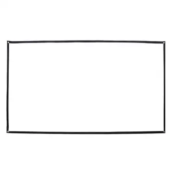 

16:9 Folding Portable Tabletop High Brightness Projector Screen 72/100 inch BU