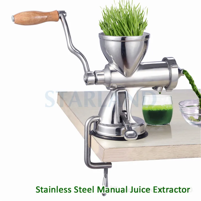 Fruits Celery Vegetable Juice Presser Hand-Operated Juicing Squeezer  Upgraded Stainless Steel Juice Extractor Sucking Disc Base - AliExpress