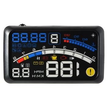 

E4 Car HUD Head-Up Display Car-styling Overspeed Warning Windshield Speed Projector verspeed Warning Security System