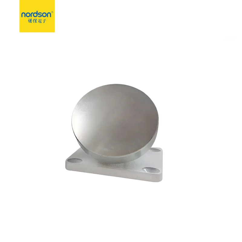 Nordson 12/24V Магнитная настенное крепление ограничители открывания двери, 50 кг/110Lbs ограничивающая сила Мощность для блокировки электромагнитные дверь держатель