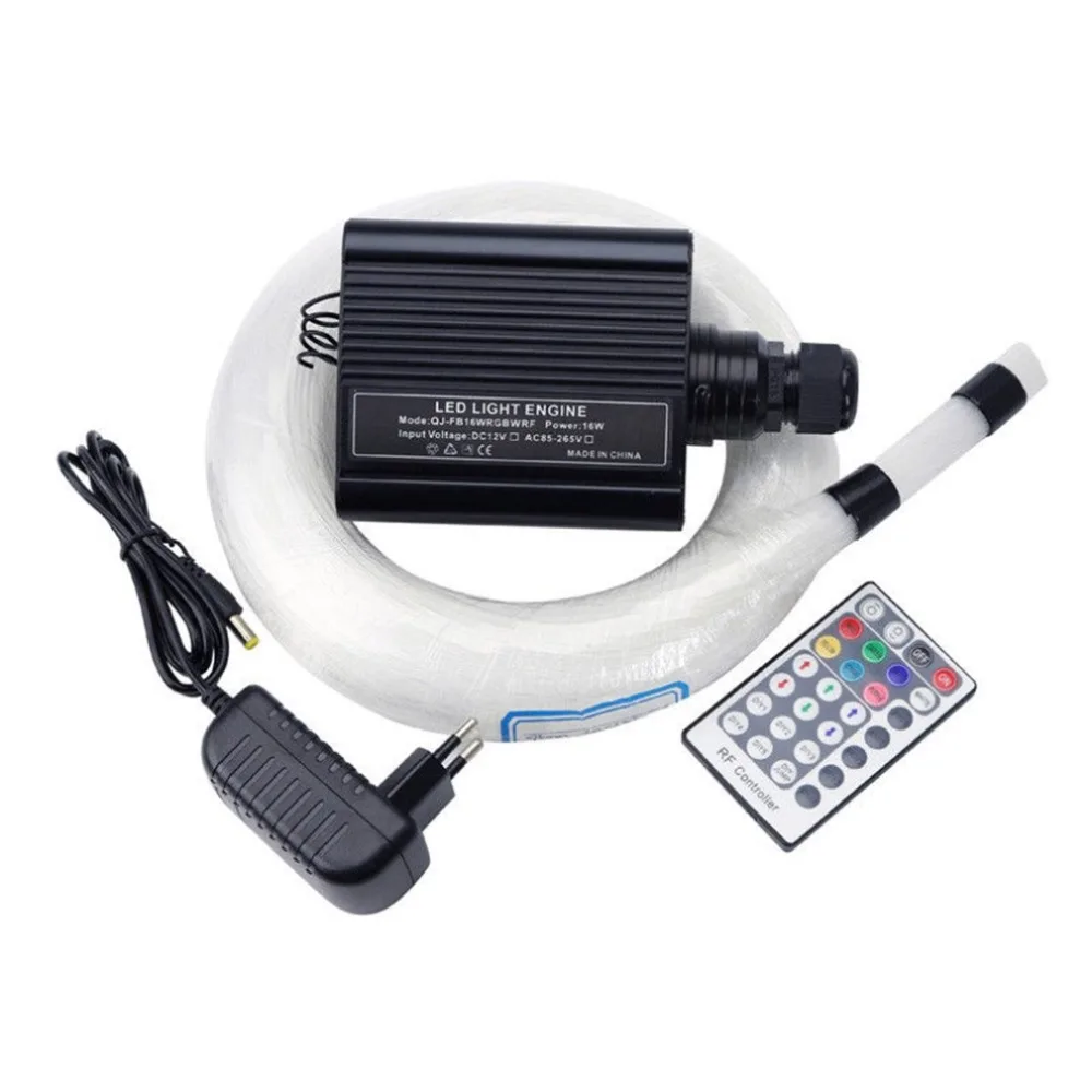 

16W RGBW LED Fiber Optic Star Ceiling Lights Kit with Cables 300pcs
