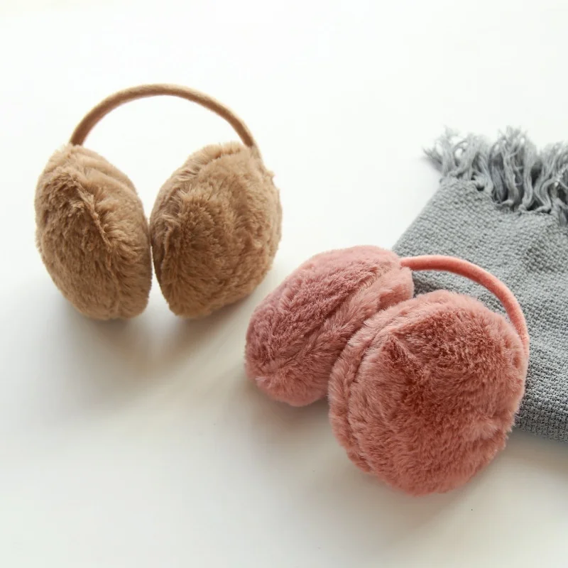 Orejeras Invierno Mujeres Ear Muffs for Women Earmuffs Winter Windproof Warm Women's Men's Student Earmuffs Winter Cold warm earmuffs fur earmuffs