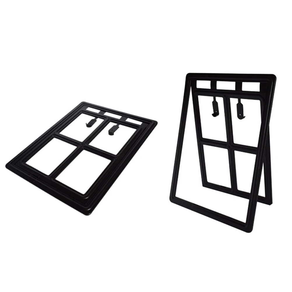 

Gate 2 Way Safe Animals Accessories Doghole Easy Install Pet Door Frame Lockable Puppy Home Fold Resistant Cat Dog Flap