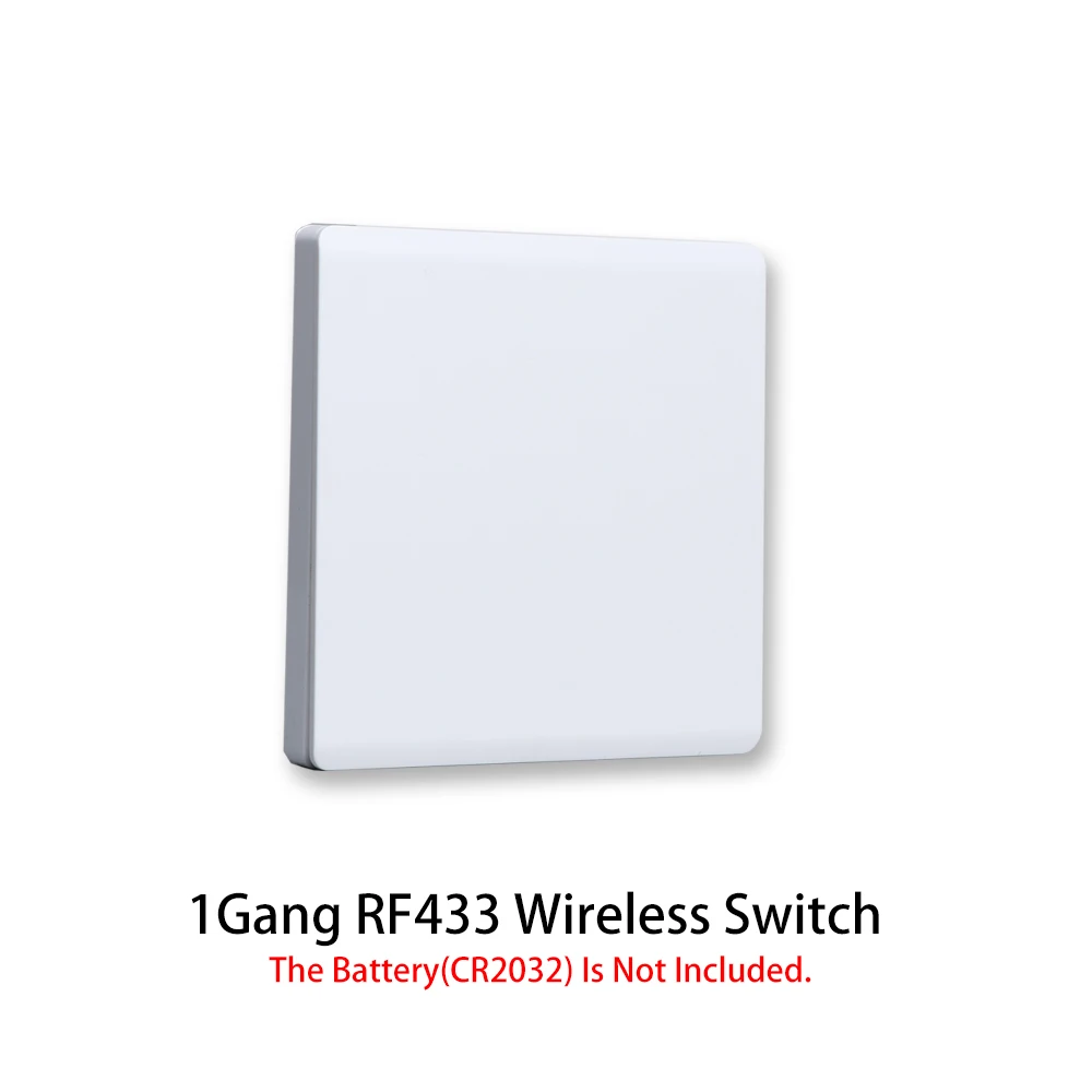 1Gang RF433 W Remote