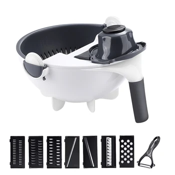 

Magic Multifunctional Vegetable Slicer Household Veggie Fruit Shredder Grater Slicer Kitchen Accessories Vegetable Cutter