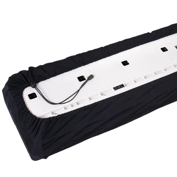 

Electric Digital Piano Keyboard Cover Dustproof Elastic Adjustable For 61 73 76 88 Key DIN889