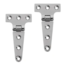 2 предмета. Нержавеющая сталь Т-шарнир мебельные петли дверные петли для лодки яхты морской