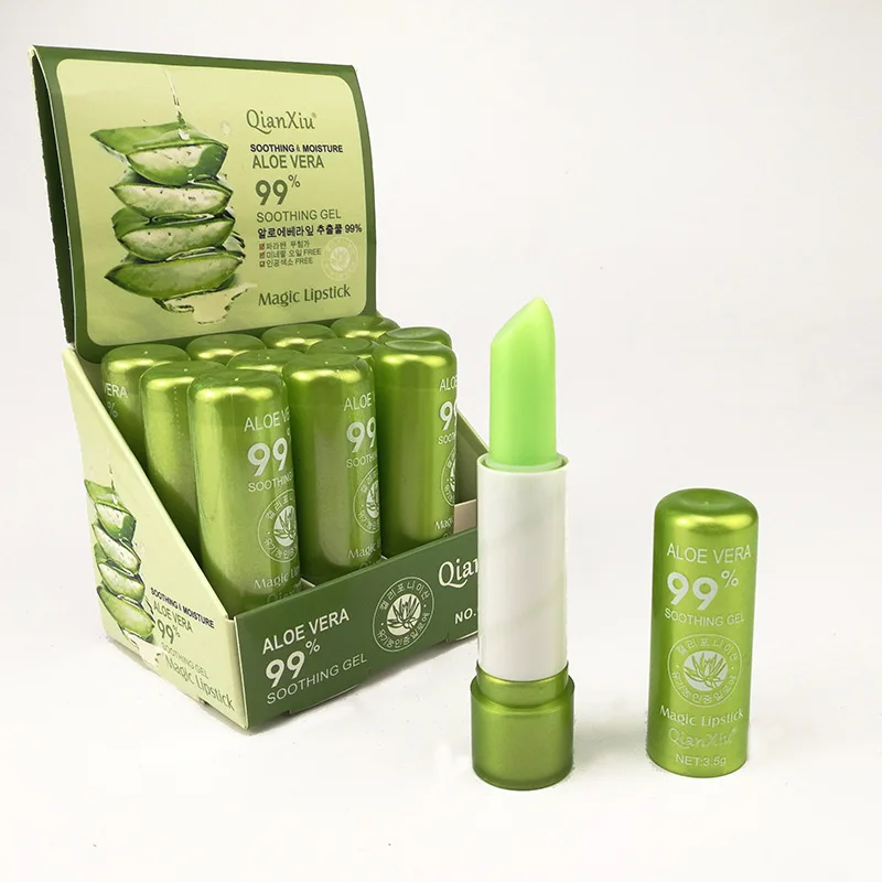 

Temperature Change lipstick Color-Changing Green Color Moisturizing Lip stick Moisturizing Lip Balm