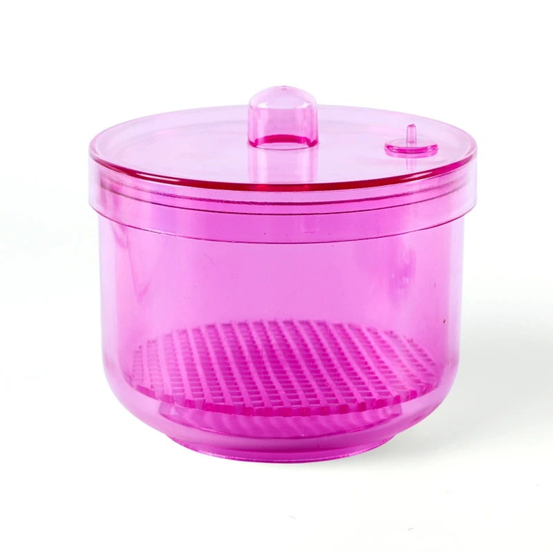 1Pcs Nail/Needle Sterilizer Disinfection Storage Box Nail/ Needle Bits Cleaning Tool Accessories Manicure Clean Nail/Needle To