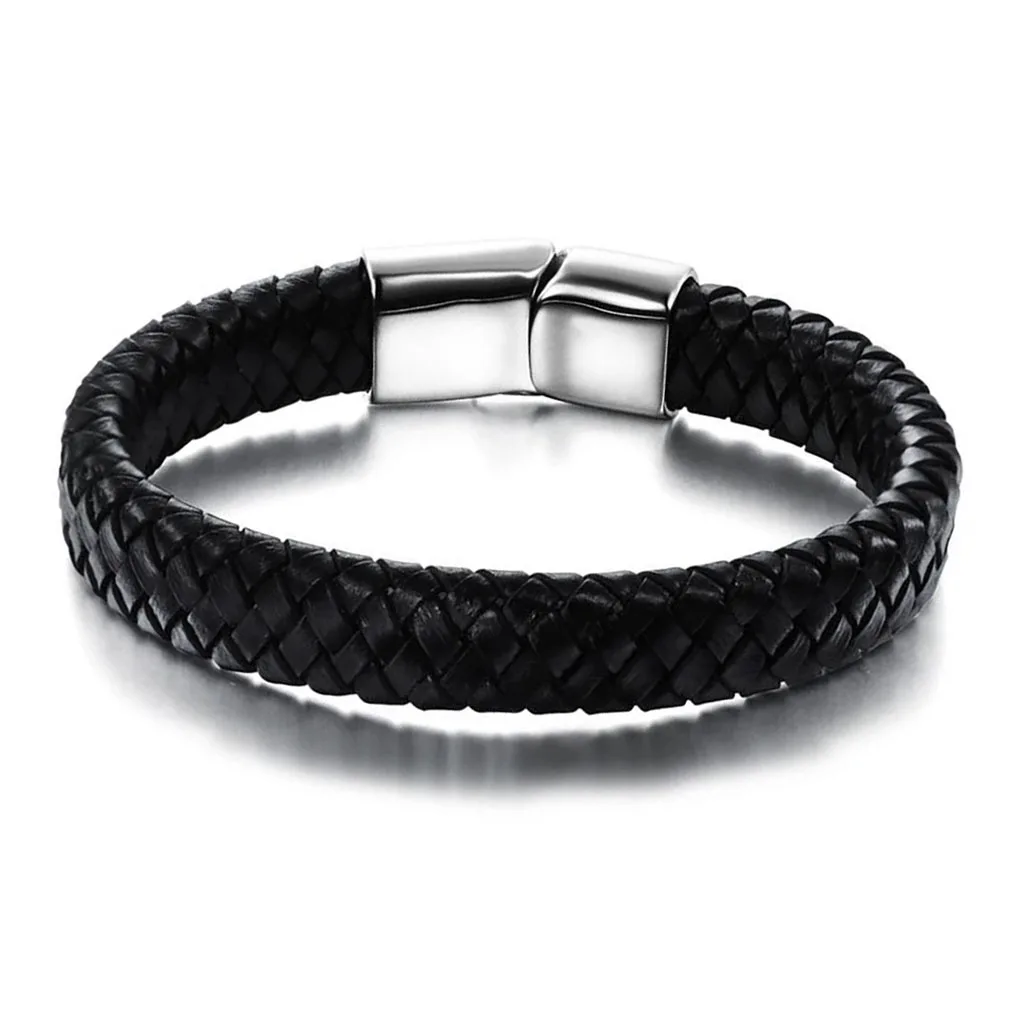 Gioielli Da Uomo Bracciale Massonico Massonico Massonico In Pelle - Foto 4