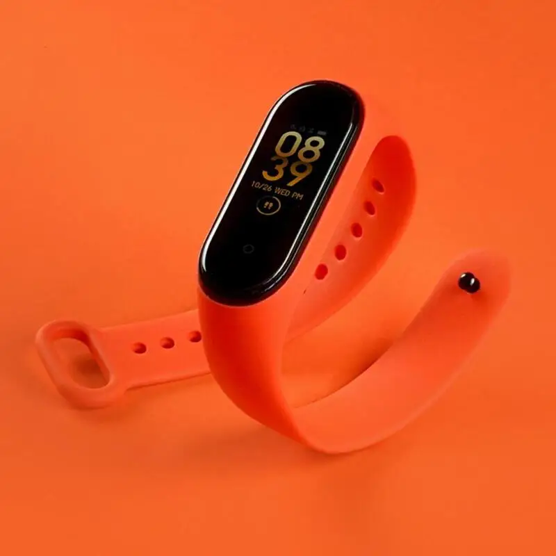 Китайская версия Xiaomi Mi Band 4 5ATM водонепроницаемый браслет монитор сердечного ритма AMOLED цветной экран фитнес-трекер умный Браслет