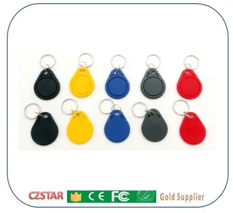 100 шт. em4305 t5577 Копировать перезаписываемый дубликат RFID тег проксимити-идентификатор, Токен брелки для ключей кольцо 125 кГц пустой доступ