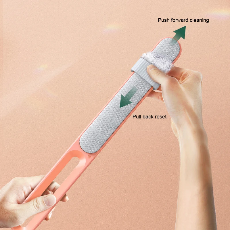 Pet Hair Remover Hair Removal Brush Pet Dog Cat Hair Brush Reusable Double-sided Hair Removal Brush Portable Dust Removal Sofa Clothes Cleaning Flannel Tool